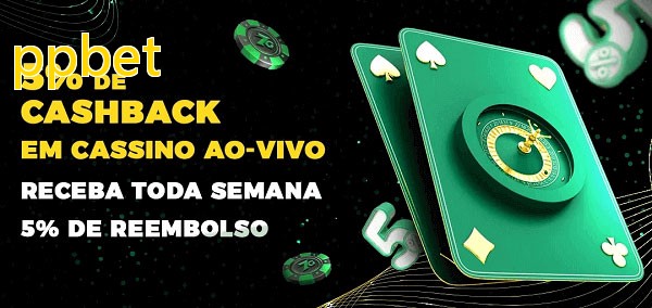 Promoções do cassino ao Vivo ppbet
